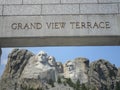 Grand view terrace Royalty Free Stock Photo